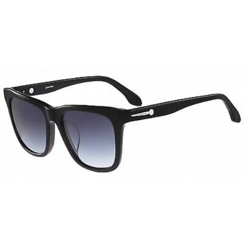 Calvin Klein CK4300SA-001 Unisex Black Sunglasses Grey Gradient Lens