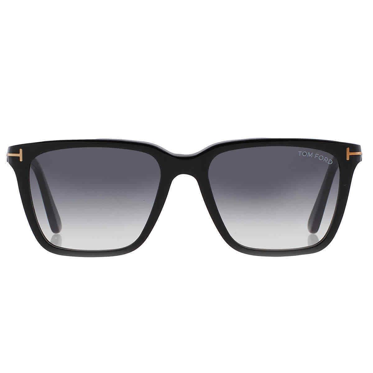 Tom Ford Garrett Gradient Smoke Square Men`s Sunglasses FT0862 01B 54