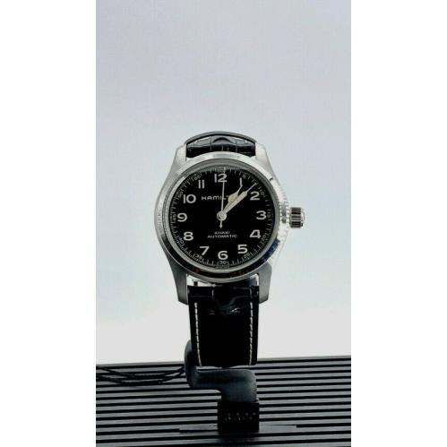 Hamilton Khaki Field Murph Automatic Black Men`s Watch H70605731