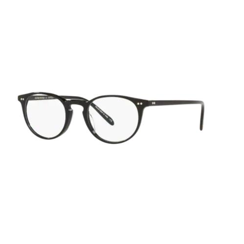 Oliver Peoples 0OV 5004 Riley-r 1005 Black Eyeglasses - Frame: Black, Lens: