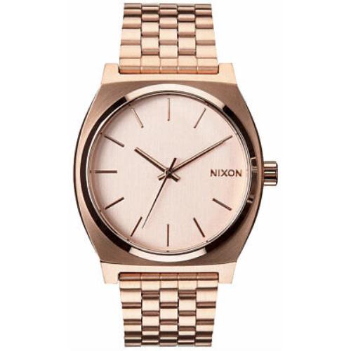 Nixon Time Teller Watch - All Rose Gold