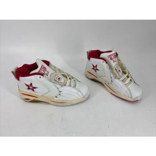 Vintage Converse Dr. J 2000 Julius Erwing Leather Basketball Shoe Size   | 013275010346 - Converse shoes - White with Rd | SporTipTop