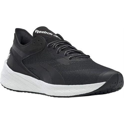 Reebok Men`s Floatride Energy Symmetros Running Shoe Black/grey 8 D M US
