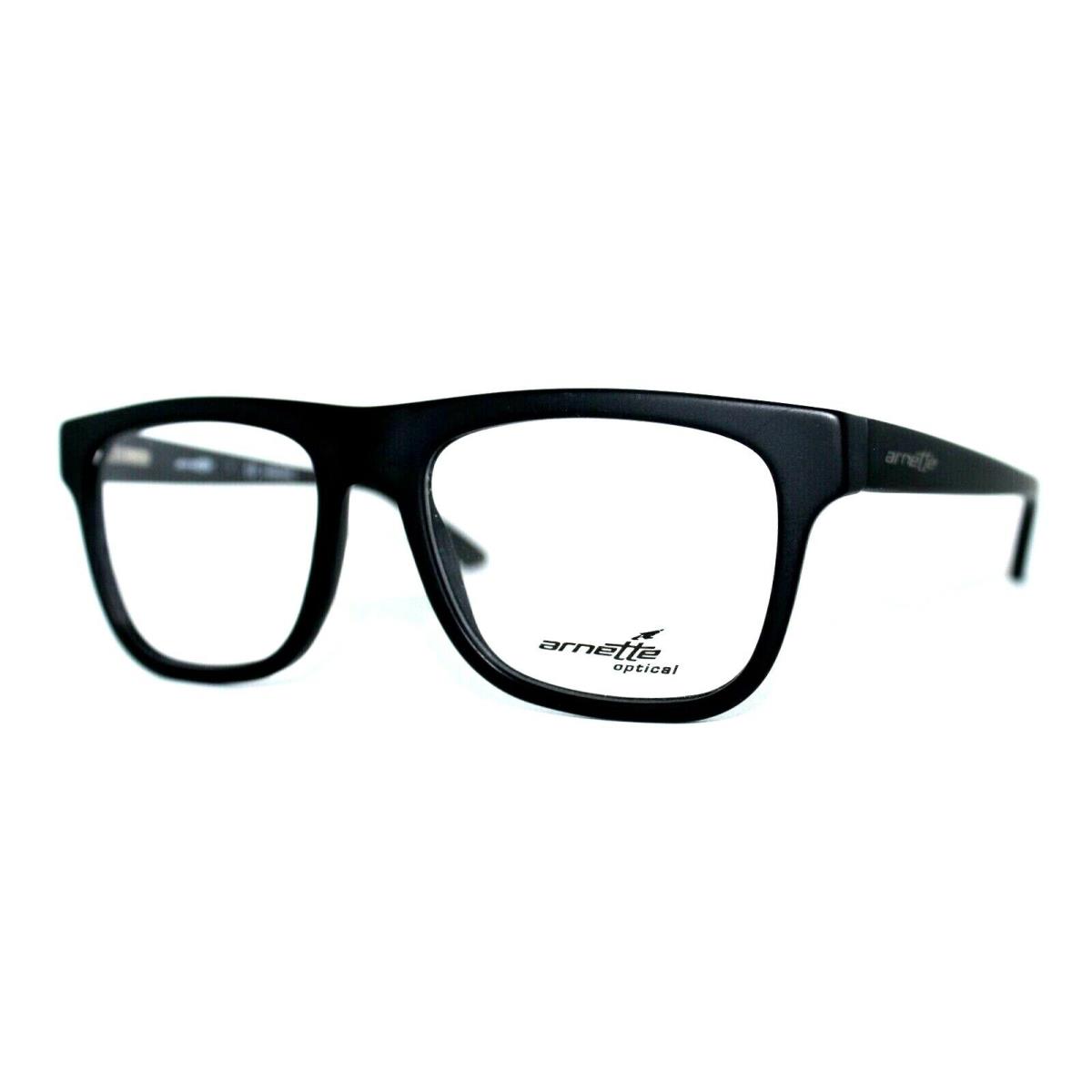 Arnette Outsmart 7111 1108 Black Eyeglasses Frames 52MM W/case