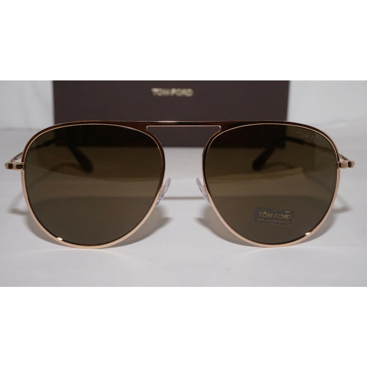 Tom Ford Sunglasses Jason-02 Gold Brown TF621 28L 59 17 145 - Tom Ford  sunglasses - 664689929863 | Fash Brands