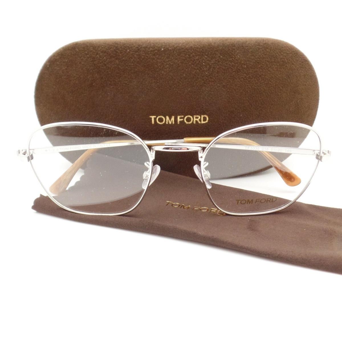 Tom Ford 5335 018 51mm Silver Eyeglasses Frames