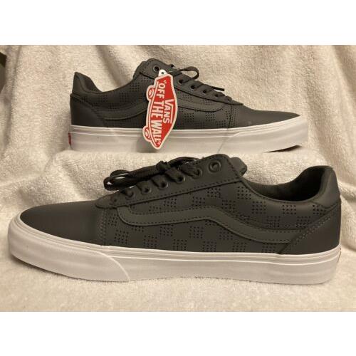 men's vans ward deluxe skate shoes