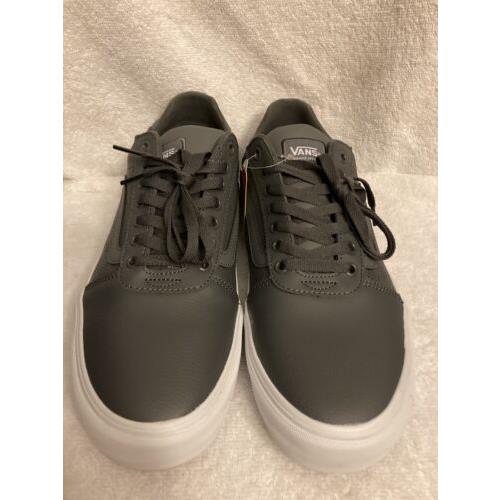 men's vans ward deluxe skate shoes