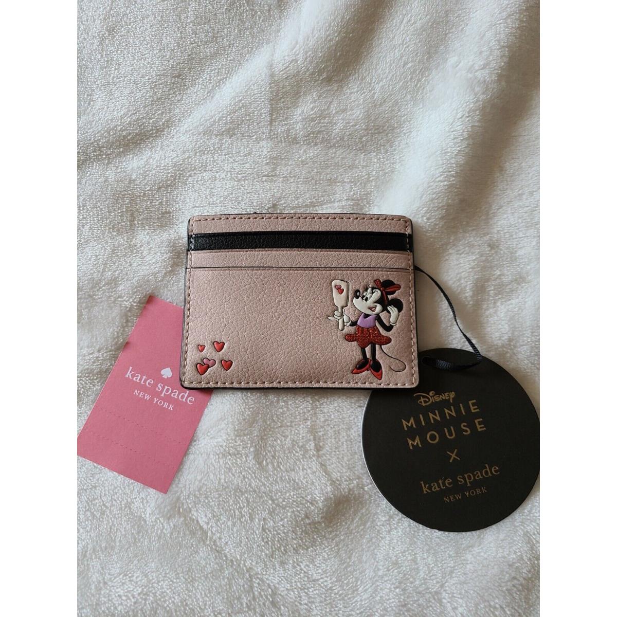 Disney X Kate Spade New York Minnie Mouse Small Slim Card Holder