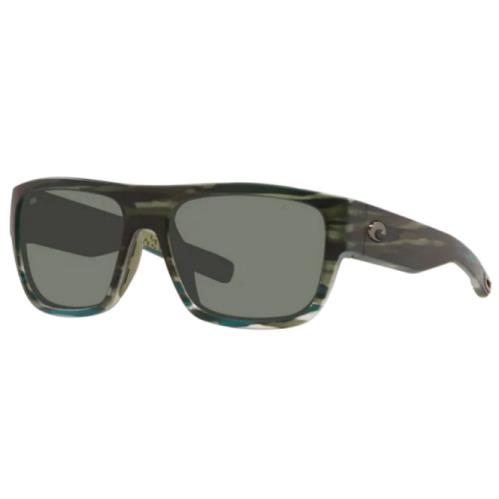 Costa Del Mar Sampan Polarized Sunglasses - Matte Reef/gray 580P - MH1 253 Ogp