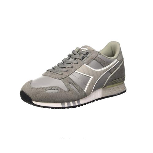 Diadora Men`s Titan Leather L/s Running Shoe Color Options Ash Grey