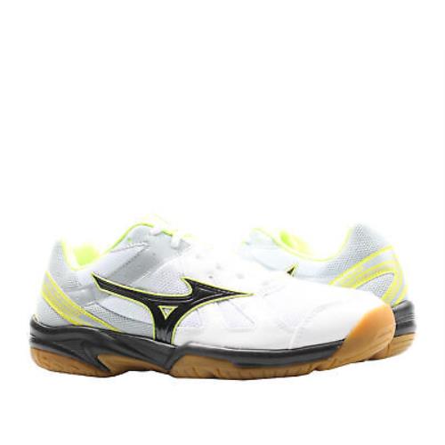 Mizuno Cyclone Speed White/black/yellow Unisex Volleyball Shoes V1GA178044