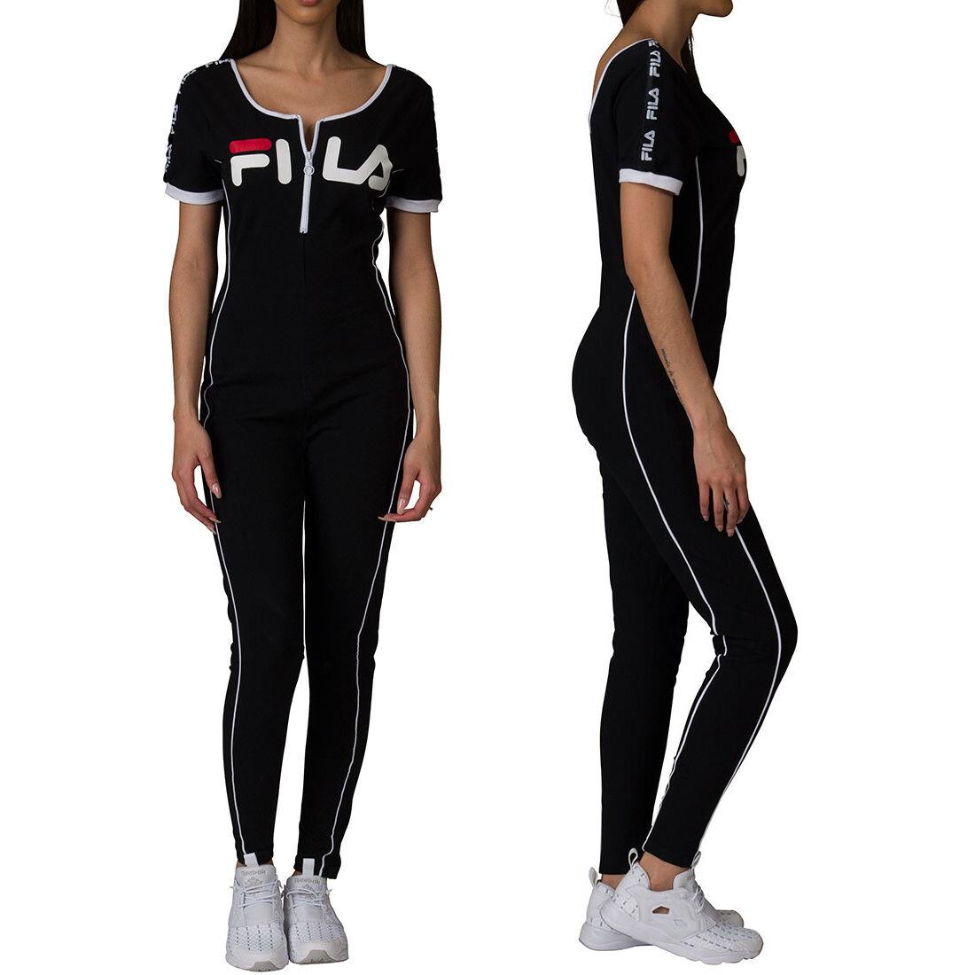 Fila High Neck Unitard Legging Jumpsuit with Front Zip LW171XS9 Gina Unitard