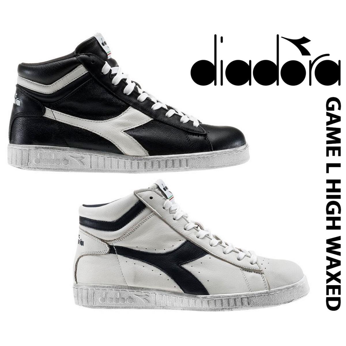 Diadora Game L High Waxed 159657-C1051 C5262 Sneakers High Top Shoes