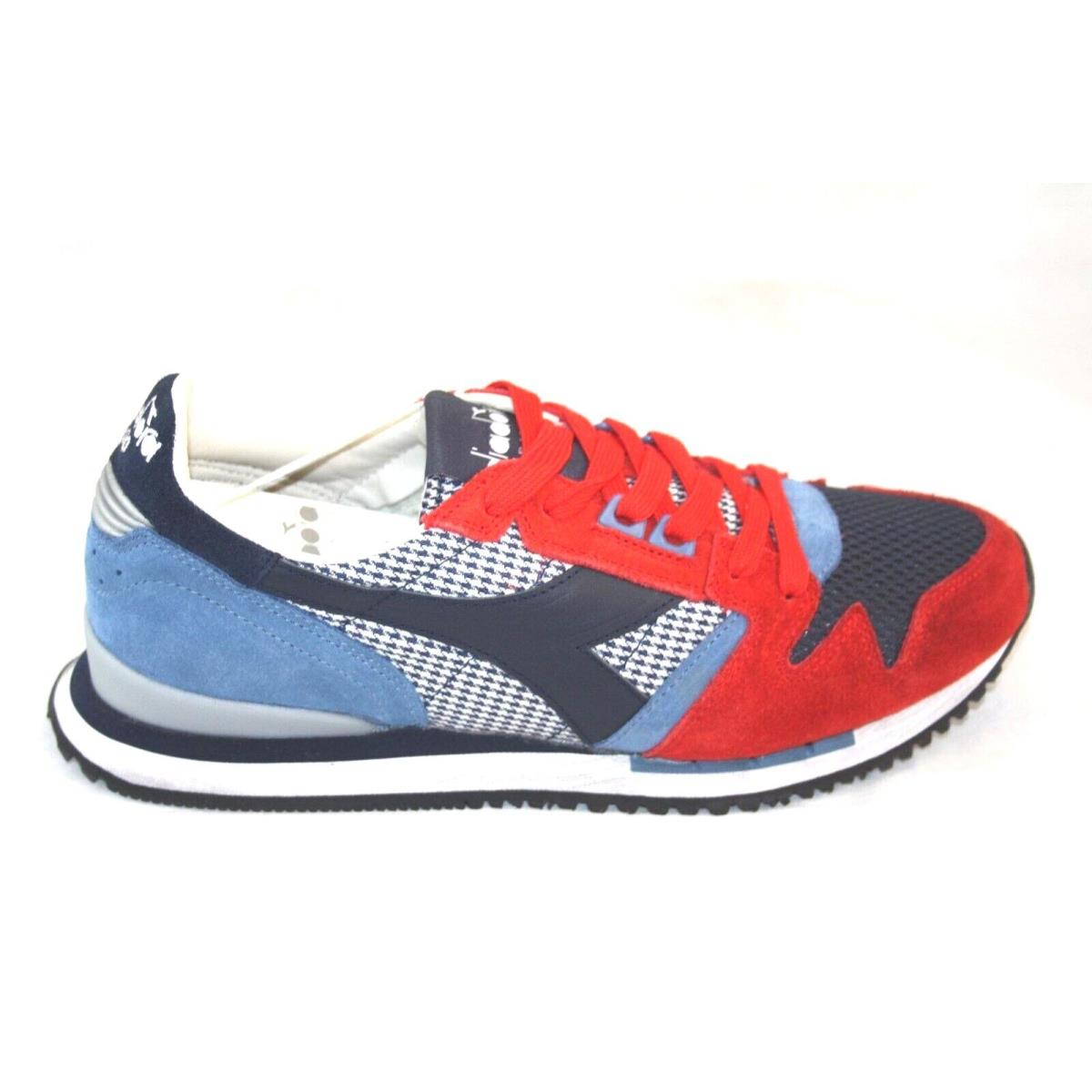 Diadora Heritage Exodus Optical Red/blue 161336 01 C3317 Men`s Shoe