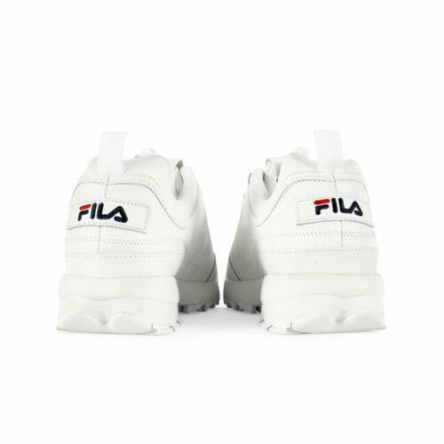 fila white navy red