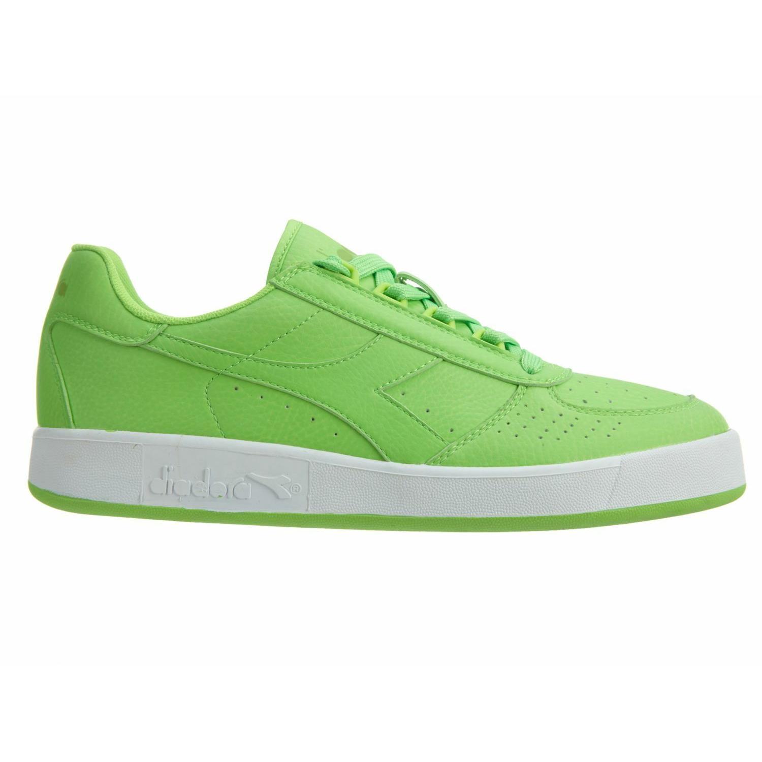 Diadora B.elite Bright Mens 170486-70281 Green White Athletic Shoes Size 11.5