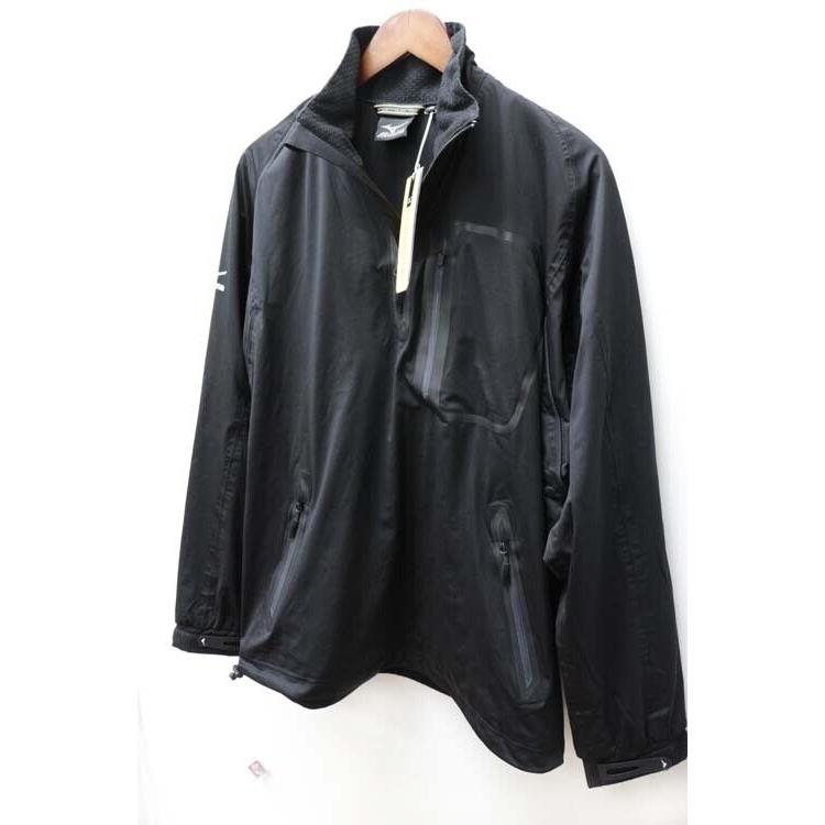 Mizuno Golf Black Wind Rain Dry Fit Windproof Jacket Mens Size Medium