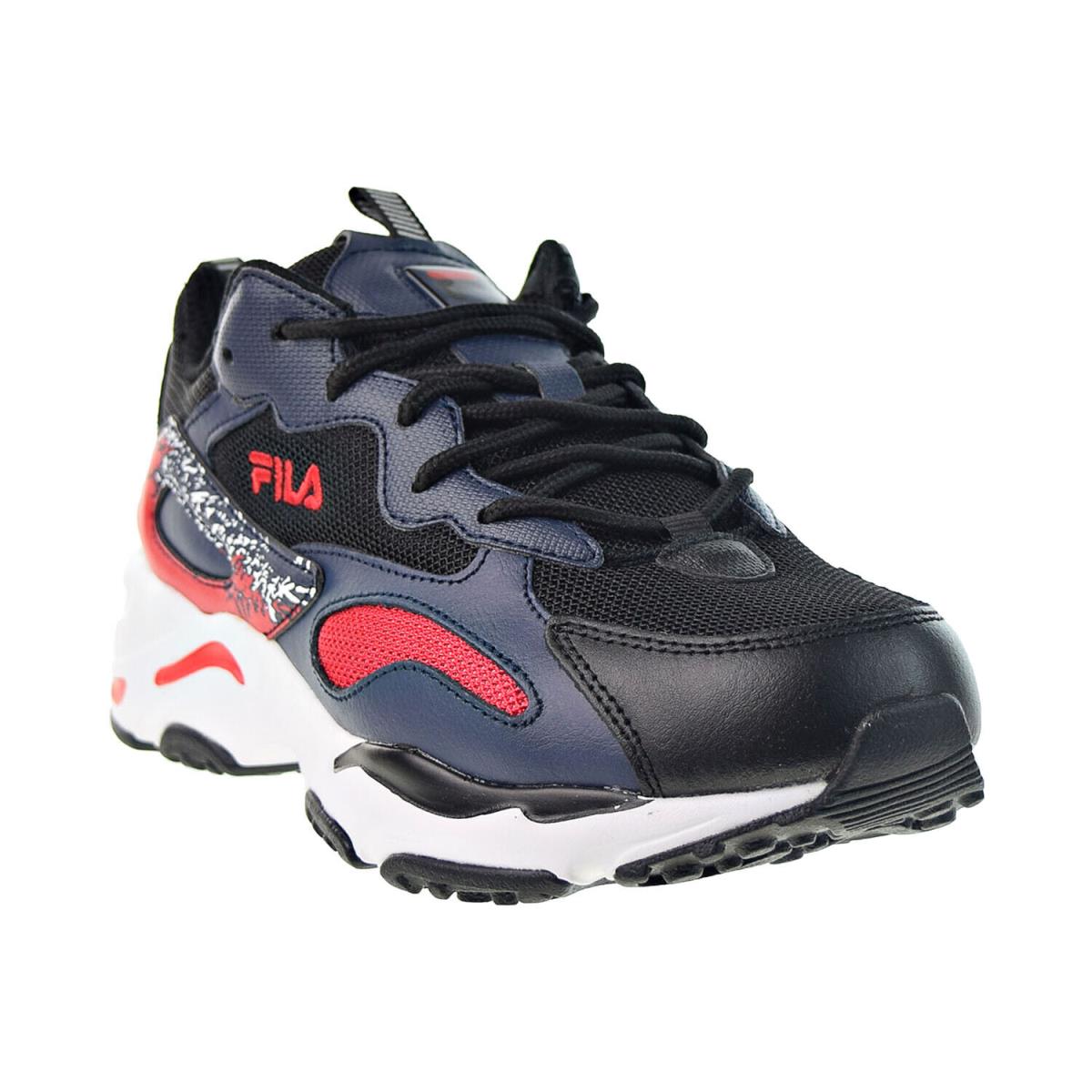 Fila Ray Tracer TR 2 Men`s Shoes Black-white-blue-red 1RM01230-018 - Black-White-Blue-Red