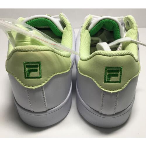 Fila shoes Melona - White, Lime Green Accents 1