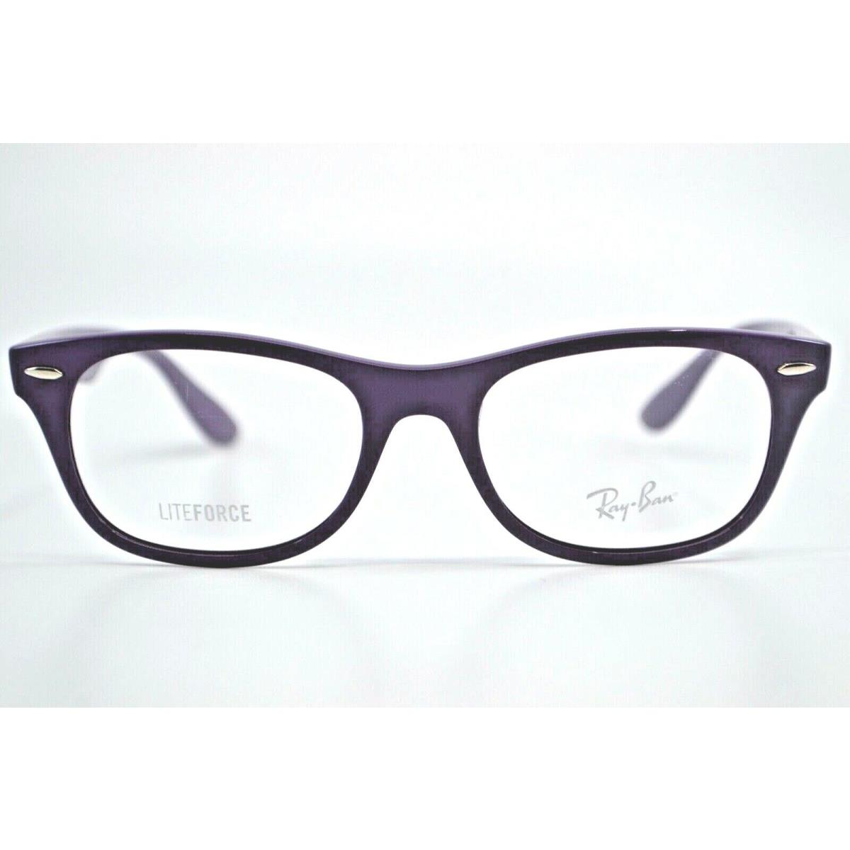 Ray Ban RB7032 5437 Liteforce Purple Eyeglasses 50 Fash Brands