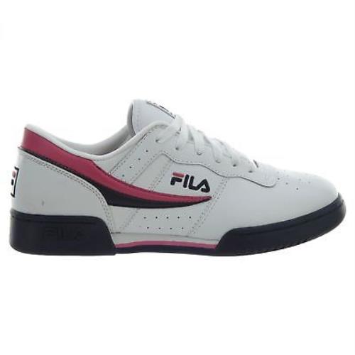 Fila Fitness Mens 1FM00081-148 White Navy Pink Athletic Shoes Size 10