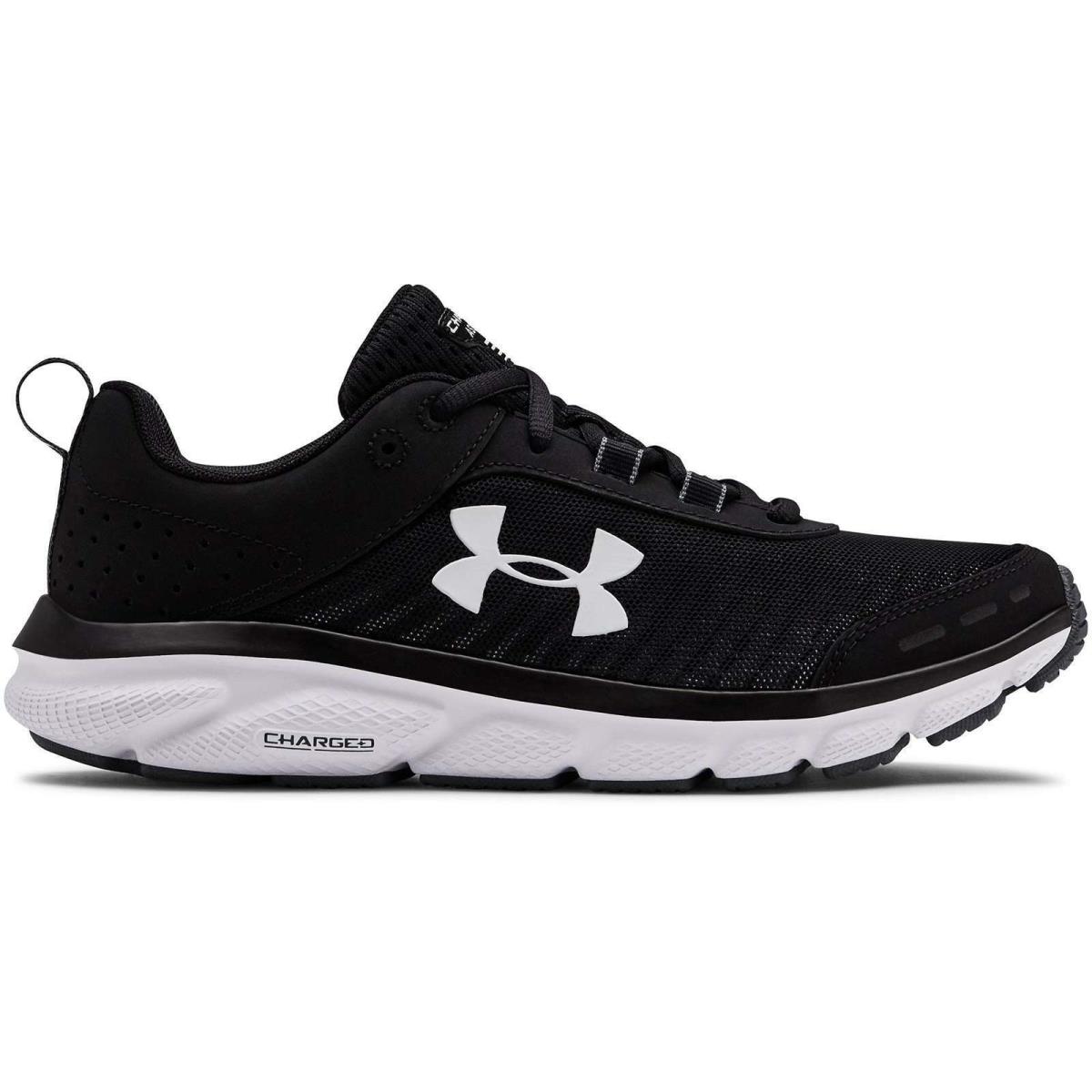 Under Armour Womens Sneakers UA Charged Assert 8 Running Shoes Black