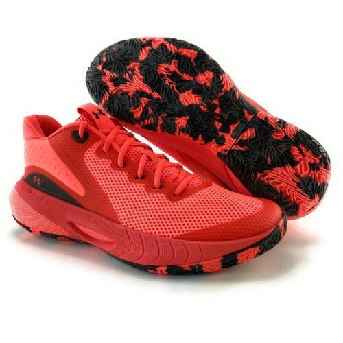 Under Armour Women`s Hovr Breakthru Beta Red Black Basketball Shoes Sizes 7 - 11