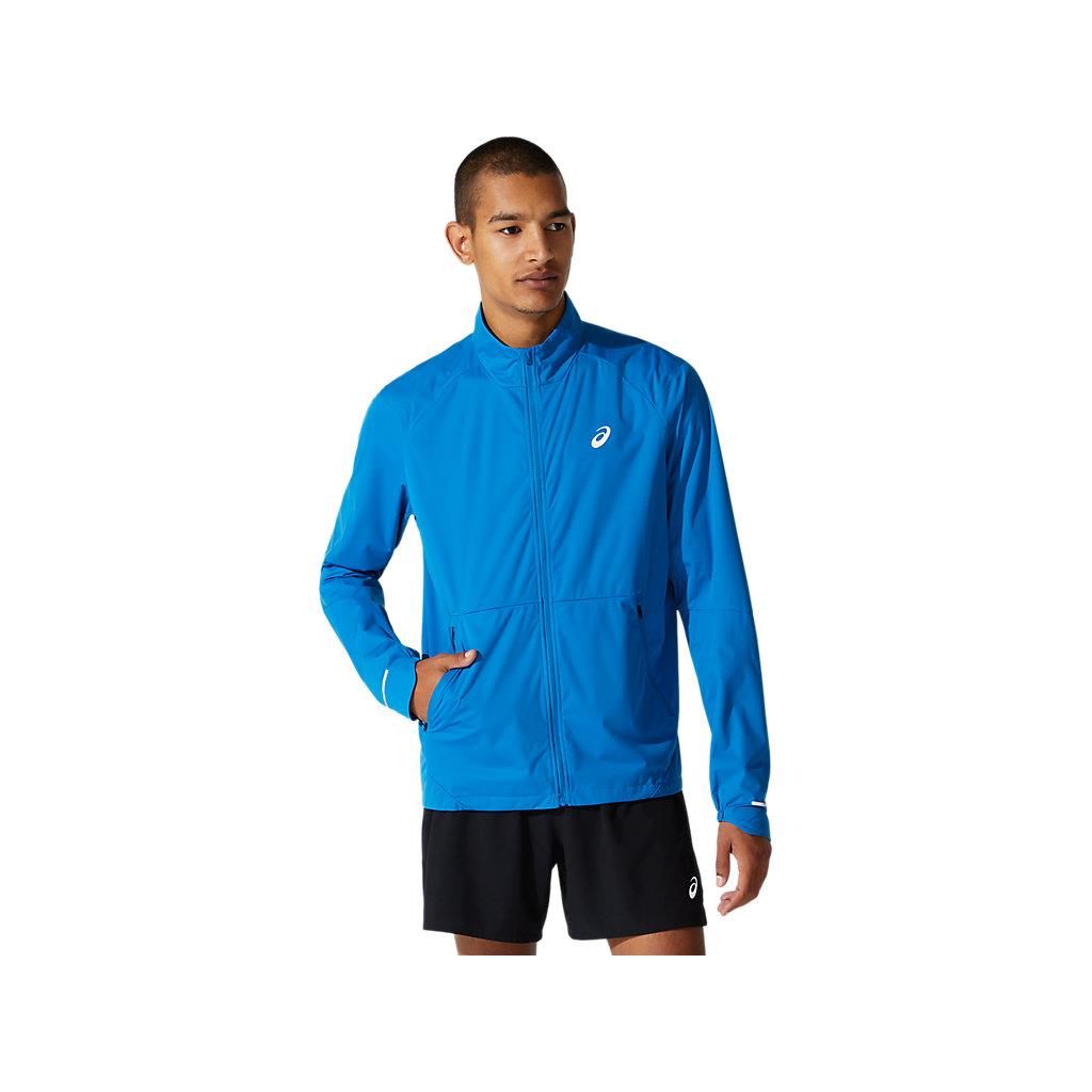 Asics Men`s Ventilate Jacket Running Apparel 2011A785 REBORN BLUE