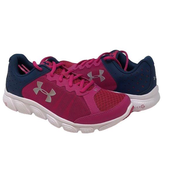 Under Armour Girl`s Micro G Assert Shoes Size 5.5 Y