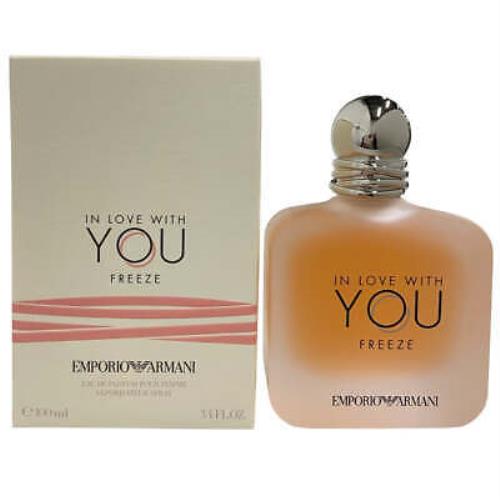 In Love with You Freeze by Giorgio Armani For Her Edp 3.3 / 3.4 oz