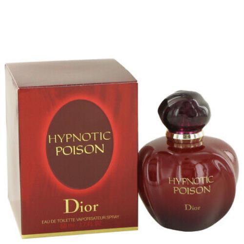 Fragrance Hypnotic Poison by Christian Dior Eau De Toilette Spray 1.7 oz Women
