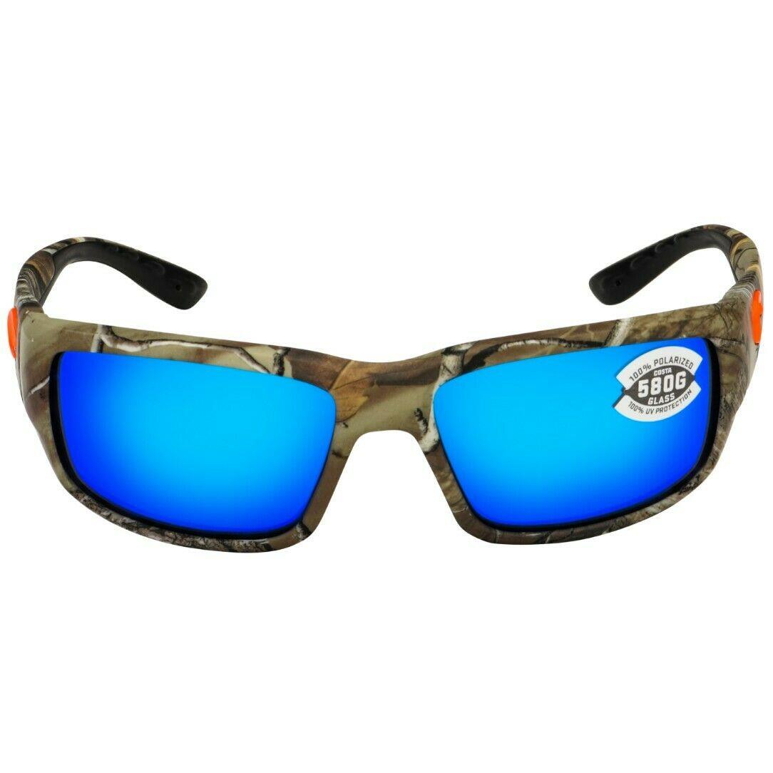 Costa Del Mar Fantail Sunglasses Realtree Xtra Camo/blue Mirror 580Glass