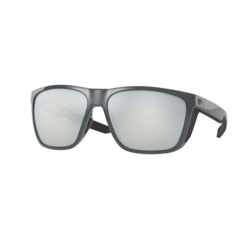 Costa Del Mar Ferg XL 298 Shiny Gray/gray Silver Mirror 580G Glass Lenses