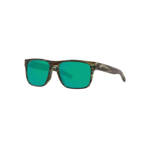 Costa Spearo XL 253 Matte Reef Frame/green Mirror 580g Glass Lens by Costa Del Mar