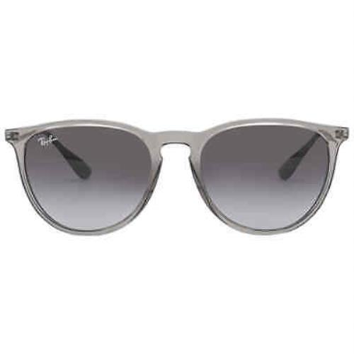 Ray Ban Erika Light Grey Gradient Dark Grey Round Ladies Sunglasses RB4171 - Frame: , Lens: