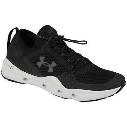 Under Armour Micro G Kilchis Men`s Fishing Shoes - Black / White