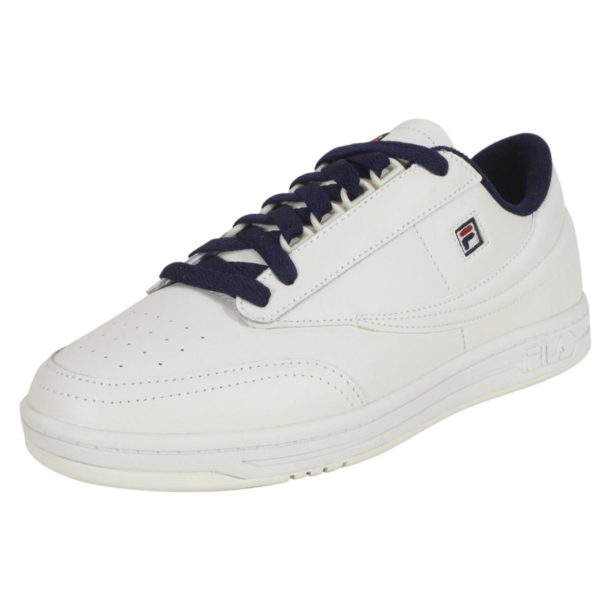 Fila Tennis-88 Sneakers Men`s Low Top Shoes Gardenia/Fila Navy/Fila Red