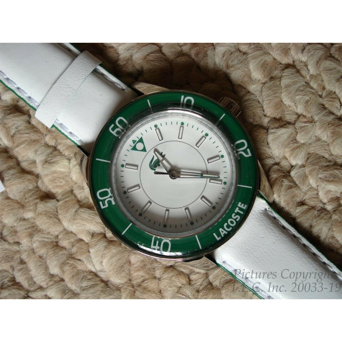 Ladys Alligator Logo Sport Advantage 2000559 Lacoste Watch +$30V Bonus Watch