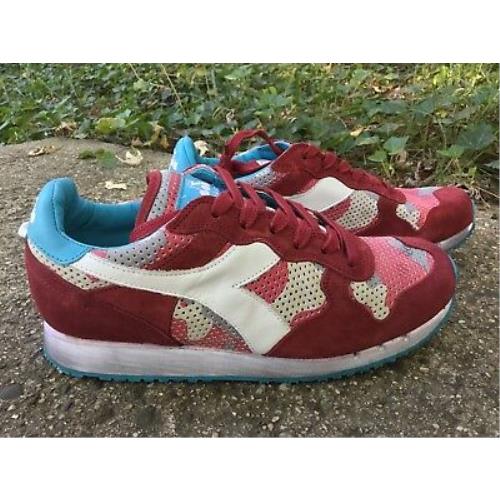 Diadora Heritage Trident Camo Red/white C5812 Men`s Shoes Sneakers Size 8