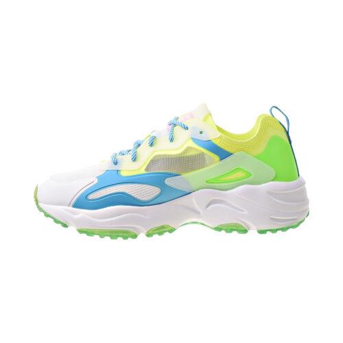 Fila shoes  - Safety Yellow-Green Gecko-Blue Atoll 2