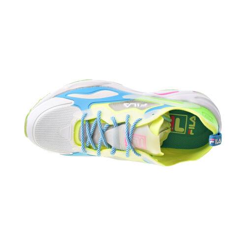 Fila shoes  - Safety Yellow-Green Gecko-Blue Atoll 3