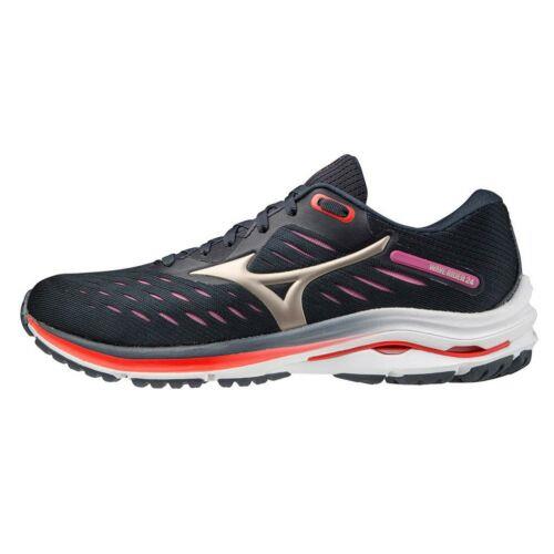 Mizuno shoes Wave Rider - INDIAINK/PGOLD/IGNITIONR 1
