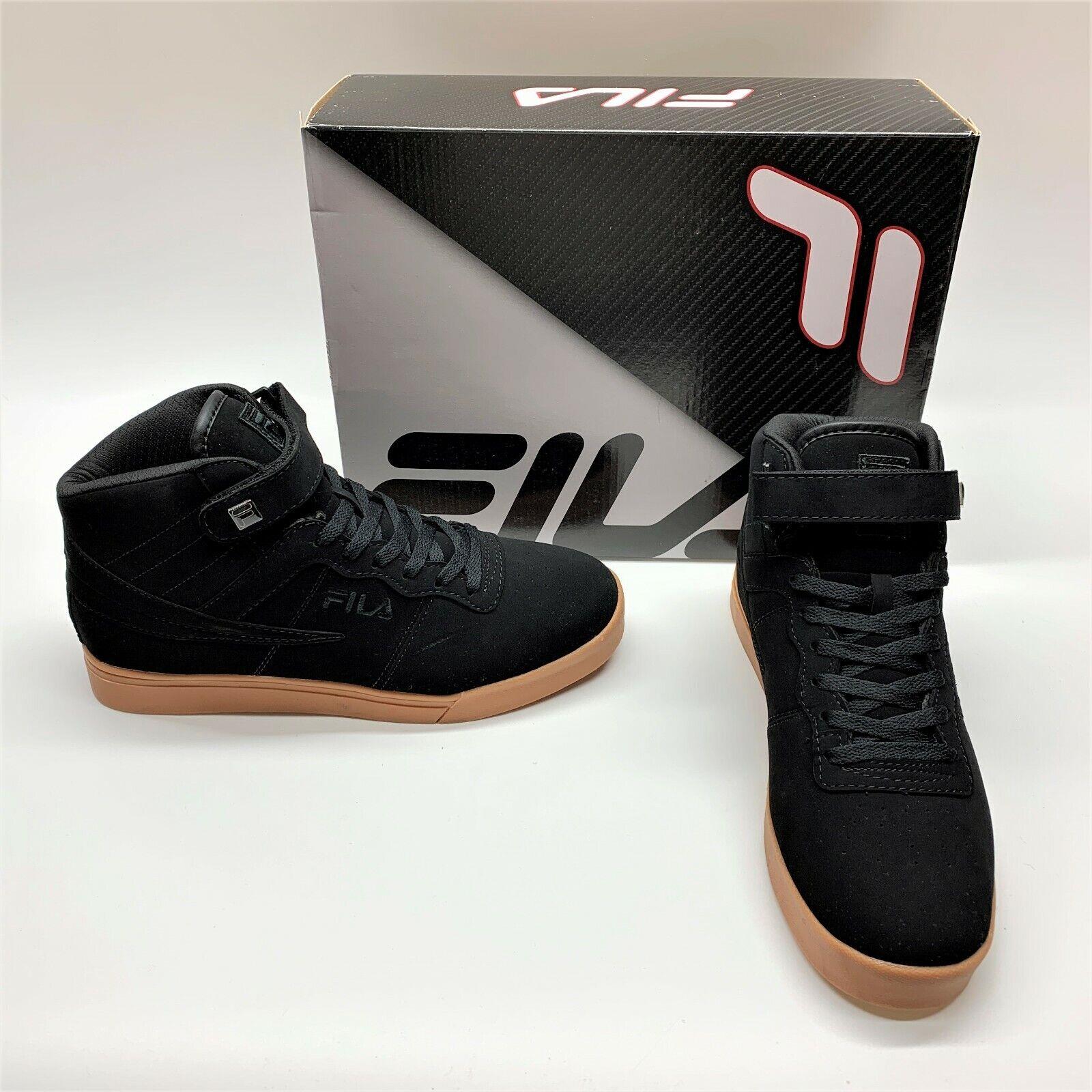 Fila Vulc 13 MP Mid Plus 1SC60589 Black Gum Casual Sneakers Shoes Mens 11.5