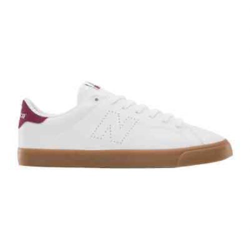 New Balance Numeric AM210 Sneakers White/burgundy Skating Shoes - White/Burgundy