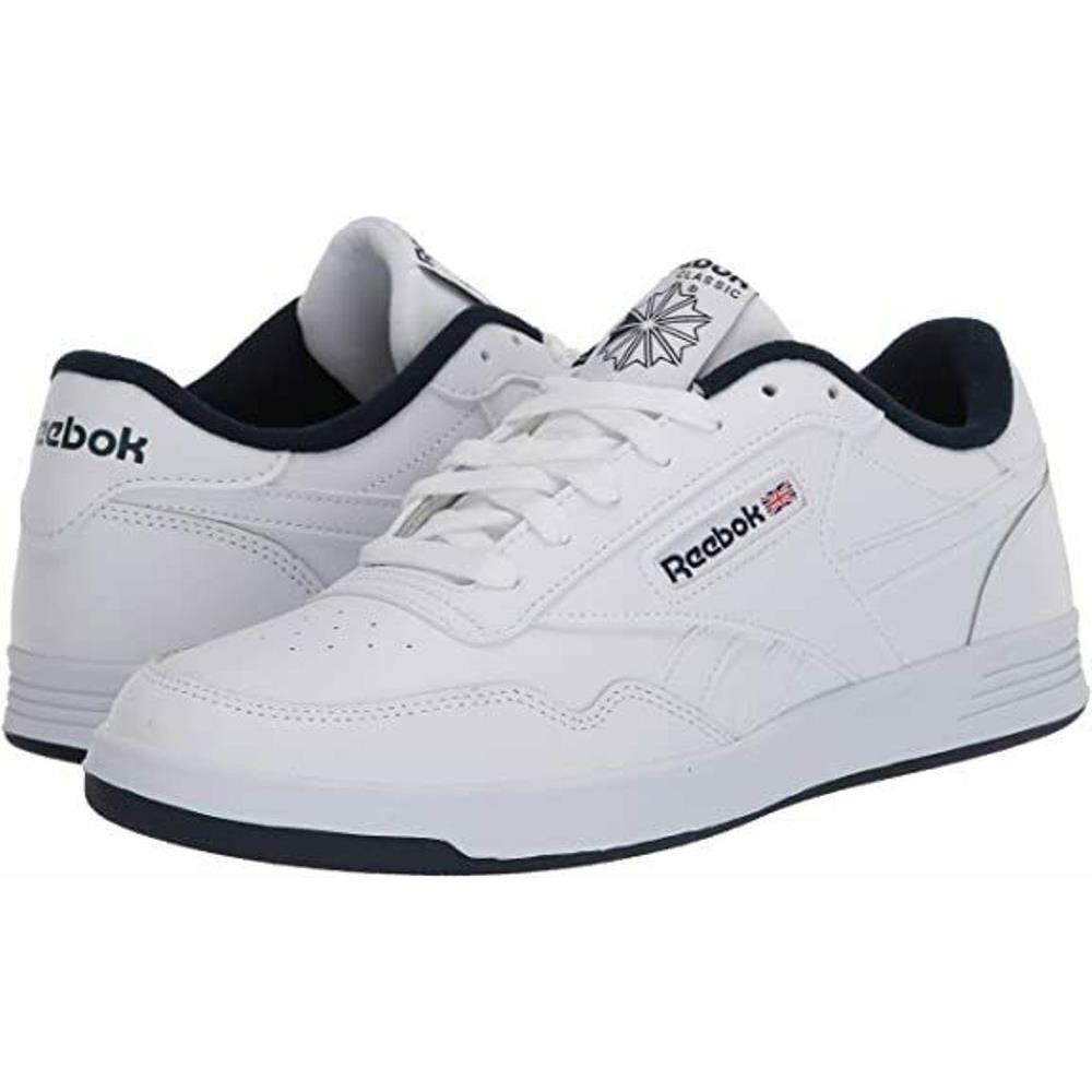 Man Reebok Club Memt Sneaker Shoe 100 % Sneaker FW8206 White/navy
