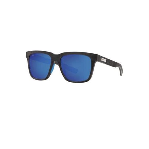 Costa Del Mar Sunglasses Pescador Gray W/blue Mirror 580G - Gray Frame, Gray Lens