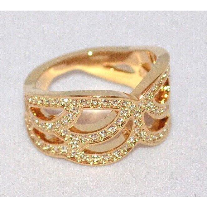 Swarovski Crystal Ring Protect Yellow Gold Small/52/6 -1106467