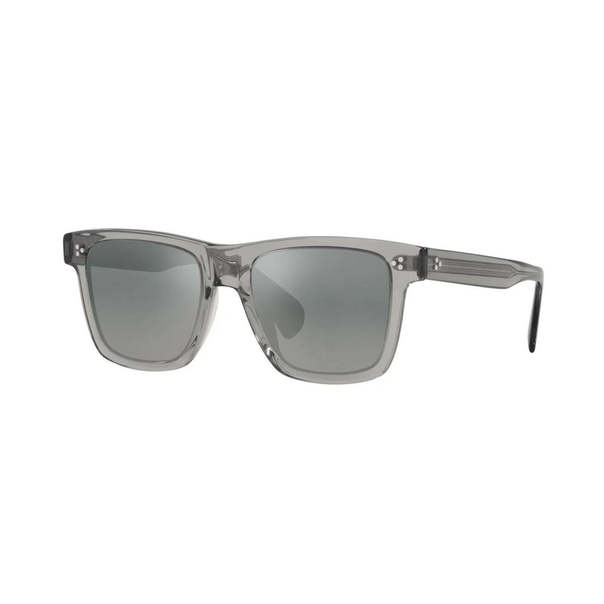 Oliver Peoples Casian OV 5444SU Workman Grey/silver Flash Shaded Sunglasses