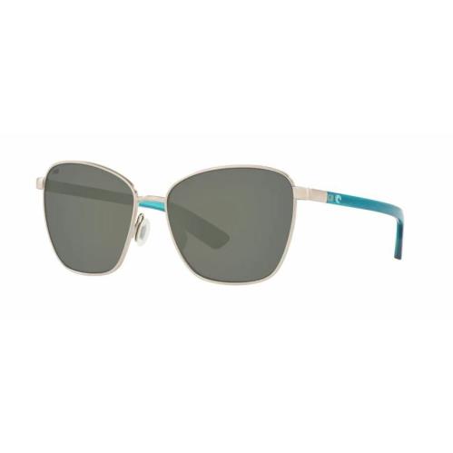 Costa Del Mar Paloma Women`s Sunglasses - Polarized BrushedSilverShBlue/Gray